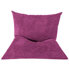 Lounge Pug®, Cuscino Pouf Sacco XL, Pompon - Rosa