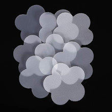 Cabilock 16Pcs Adesivi Vasca Antiscivolo a Forma di Fiore Impronte di Decalcomanie Doccia Trasparente per Doccia Vasca da Bagno Cucina Decration Pavimento del Bagno