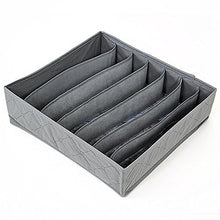 SaySure - 3 Pieces Bamboo Charcoal Fibre Storage Box for Bra Underwear etc
