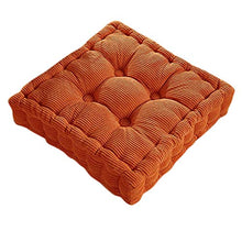 Fenteer Set di 2 Cuscinetti Quadrati per Cuscino del Divano per Casa, Ufficio, Picnic, Rosa Arancione E Rossa