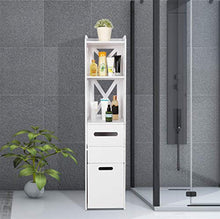 ANCDEEP - Armadietto da bagno, impermeabile, 28 x 26 x 120 cm