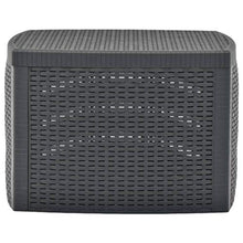vidaXL Tavolino Antracite 54x54x36,5 cm in Plastica
