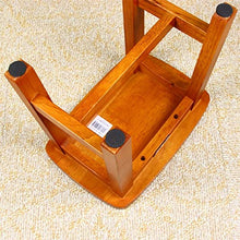Sedia Comoda per Anziani Legno Massiccio Sgabello per Doccia, Bambino Bagno Anti Scivolo Sgabello Quadrato Piccolo, Sgabello da Bagno