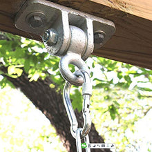 TAKE FANS - 1 paio di ganci per sedia a dondolo, in acciaio fuso, per uso interno ed esterno
