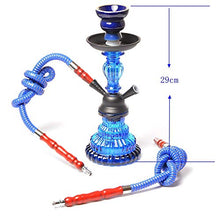 Narghilè, Set Ditabacco Narghile Narghile Set 2 Tubi per 2 Persone Chicha Nargile con Tubo Shisha Shisha Connettore Accessori per Bar (B)