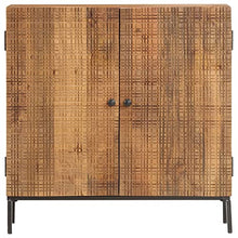 vidaXL Credenza 75x30x75 cm in Legno Massello di Mango