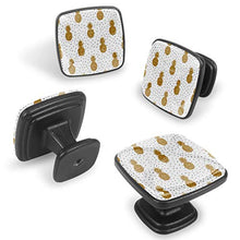 Puntini bianchi e neri di frutta dorata Pomelli per Porta 4 Pezzi Manopole per Mobili da Cucina Pomelli per Mobili Pomelli Per Cassetti/Cucina/Armadio Antichi