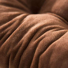 HYLX Cuscino Sedile, Cuscino Sedia, Cuscino Sgabello Rotondo, Cuscino Sedia Floreale Antiscivolo in Cotone Spesso, per Giardino, terrazza Esterna