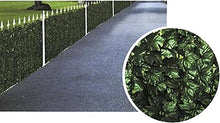 1x3 MT - SIEPE ORNAMENTALE EDERA ARTIFICIALE CON RETE OMBREGGIANTE - OFFERTA X 4 ROTOLI - STOCK