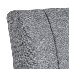 Amazon Brand - Movian Sarnen - Set da 2 sgabelli da bar, 52 x 41,5 x 115 cm, grigio