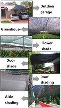 Panno Ombreggiante Black Sun Mesh Rete Resistente Ai Raggi UV del 90% Bordo con Occhielli per Piante da Giardino (Dimensioni : 5x5m)