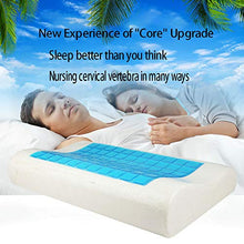 LBLQWE Cuscino per la Salute, Cuscino in Memory Foam, Cuscino per la Salute cervicale Traspirante, Cuscino per la Salute del Collo, Cuscino per Il Sonno del Collo