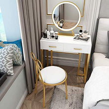 Specchio per Trucco Specchio a Luce LED Illuminato, Specchio per Trucco, con Lampadine LED Dimmerabili e Design Touch-Control con LED Luci, 3 modalità di Colore