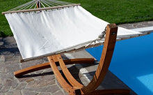 XL deluxe nobile 320cm Amaca con cornice in legno larice mod. 'ARADOS'