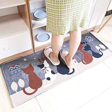 LZYMLG Tappeto da Cucina Antiscivolo Tappetini da Bagno Tappetini in Poliestere Morbidi Tappeti per Camera da Letto Tappeto da Comodino caffè 45 * 180 cm