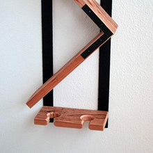 N/A SHJYX Wine Rack, Vintage Legno Solido Ferro battuto Hanging Coppa Creativa Hanging Coppa Rack, Struttura di Supporto
