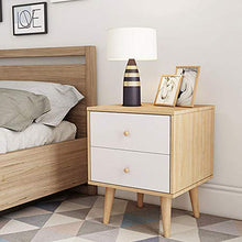 XiuHUa Comodino - Semplice e Moderno Armadio da Comodino con cassettiera a Due cassetti Mobili da Camera da Letto
