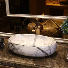 Lavabo Ovale da Bagno Retro Creative Jingdezhen Ceramic Hotel Lavabo antispruzzo Lavabi