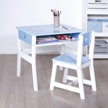 3 Cubi portaoggetti per bambini, colore: blu