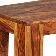 vidaXL Legno Massello di Sheesham Panca Ingresso Rustica Panchina Arredo Casa