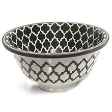 Lavabo marocchino | Modern Art | Ø 40 cm | Lavabo marocchino dipinto a mano dalla città regale Fes