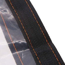 ZHCHL Telone Impermeabile Trasparente 2mX2m, Telone Impermeabile Occhiellato Telone Impermeabile per Esterno Trasparente, per Piante, Serra, Plastica, Trasparente