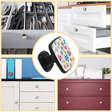 gufo Pomelli per Porta Set di 4 Pomelli per Mobili Manopole per Cassetti Cucina Armadio Vetro
