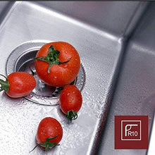 ZHJING - Lavabo da cucina in acciaio inox, grande capacità, 25 x 43 x 19 cm, colore: Argento