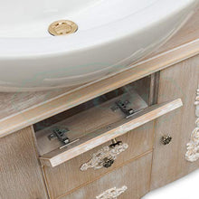 SHOP CHIC MOBILE BAGNO CON LAVABO IN LEGNO PROVENZALE MASSICCIO