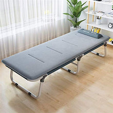 HaoLi Lettino Prendisole, Lettino Pieghevole, Carico statico, Resistente alla ruggine, con Letto Pieghevole in Tessuto Sintetico Traspirante