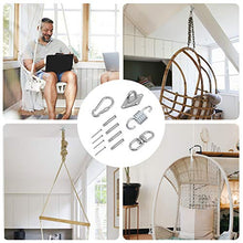 Abaodam 1 Set Swing Hanger per amaca sedia in legno Set Swing Outdoor Snap HookProduct