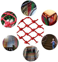 AI LI WEI Protective Net Decoration/Sicurezza Bambini Ringhiera Protezione Net Net, Uccello Rope Net Safety Net Bambino Rete di Sicurezza Nylon Rosso Net Net Cat murale Parete Net (Size : 1x7m)