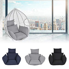 Cuscino per sedia a dondolo da appendere a forma di uovo, disponibile in diversi colori, con cuscino, cuscini per sedia per interni o esterni