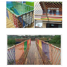 Rete da giardino - Rete di protezione per scale colorata con decorazione murale, Rete da arrampicata di sicurezza per bambini, Per ringhiere per interni Scale Parco giochi Patio esterno Balcone Playg