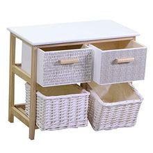 Vacchetti Samanta Mobiletto, Legno, Naturale, Medio