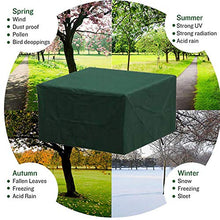 REW - Copertura per mobili da giardino, copertura per tavolo da patio, antivento e anti-UV