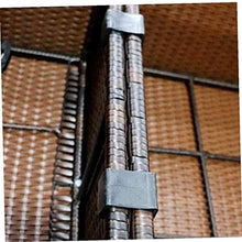 Clip Outdoor Furniture Patio Wicker clip di plastica Divano Connect Clamps per sedie mobili da giardino del sofà 10PCS 4.25CM