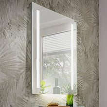 Facchellmann - Set mobili da bagno B.Perfect, 3 pezzi, con mobiletto sottolavello, con lavabo in ceramica da appendere, 60 cm e specchio da bagno a LED