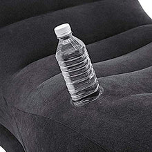 Intex 68585NP, Materasso Mega Lounge, 86 x 170 x 94 cm, Nero