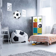 Plafoniera Pallone da Calcio Led Lampadario Camera Ragazzi Cameretta Sala Giochi Da Appendere A Soffitto e Muro D.36