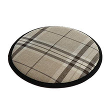 FLAMEER Cuscino per Sedia Antiskid Copertura di Cuscino Lavabile per Divano Poltrona di Esterno Stile Moderno - Round 28cm