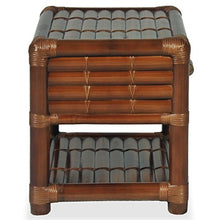 Festnight- Comodino/comodini Legno massello 45x45x40 cm in bambù Marrone Scuro