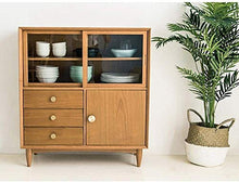 HLZY Armadio Laterale Accento, armadi da Cucina Buffet Server Armadio da Cucina Credenza Governo di immagazzinaggio a Terra Armadio Magazzino Petto
