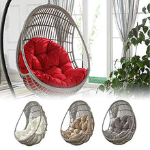 Aheadad - Cuscino per sedia a dondolo a forma di uovo, multicolore, per patio Garden Home