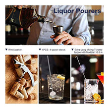 YUTRD ZCJUX 14pcs Cocktail Shaker Set 750ml Acciaio Inossidabile BARTAREND Kit Miscelatore Bevanda BARTANDE Kit Bars Set Accessori Accessori