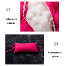 LYDREAM Cuscino per Amaca, Cuscino per Poltrona Sospesa, Sedie A Dondolo da Interno, Grandi Impermeabili Solid Sedia Colori Pads Nido A Forma di Cuscini di Seduta, Molli Spessi Sedia