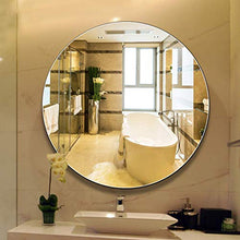 IG Specchio da Bagno - Parete Appeso a Specchio da Bagno Rotondo - Specchio per Vanità da Bagno - Specchio da Bagno Sospeso,70 Cm.
