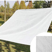 Paralume Bianco con Occhielli, Telo A Rete Resistente 75% Tessuto UV Block for Giardino Pergola (Size : 4x4m)
