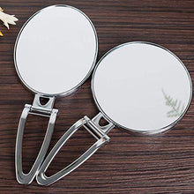 AJH Specchio per Il Trucco da Tavolo Creativo Studentessa Specchio per Il Trucco Specchio per Manico Specchio per Studenti Dormitorio Specchio Portatile Specchio per Bellezza Specc