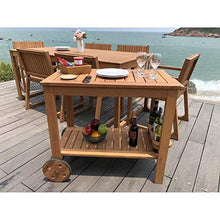 Tavolo da giardino in legno di eucalipto FSC - 91,8x49,9x74cm